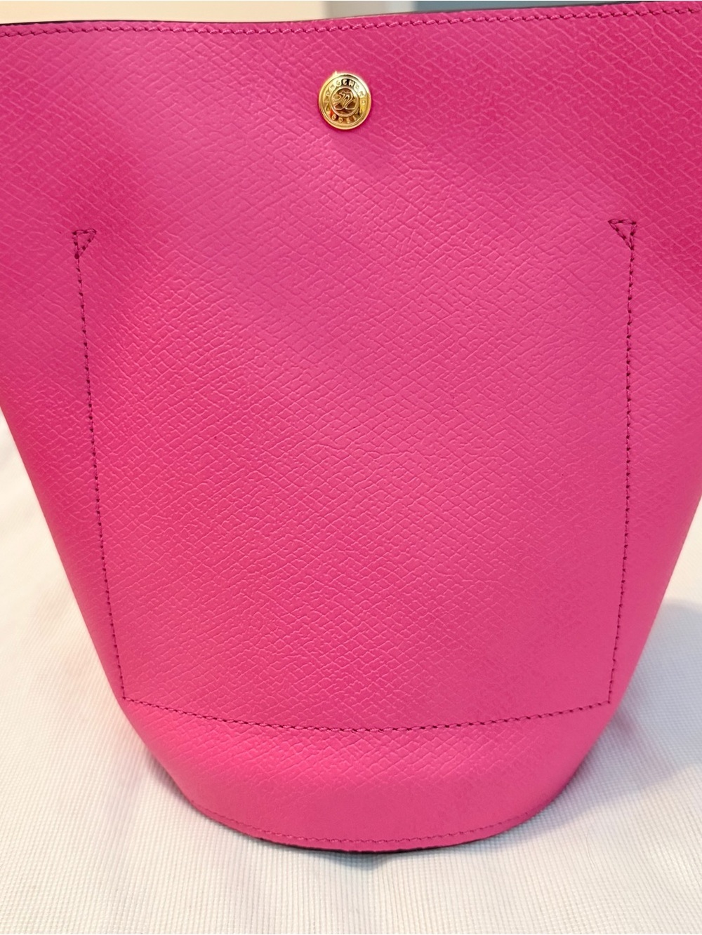 Longchamp Épure Leather Bucket Bag - Picture 4 of 6
